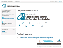 Tablet Screenshot of cienciasambientales.net